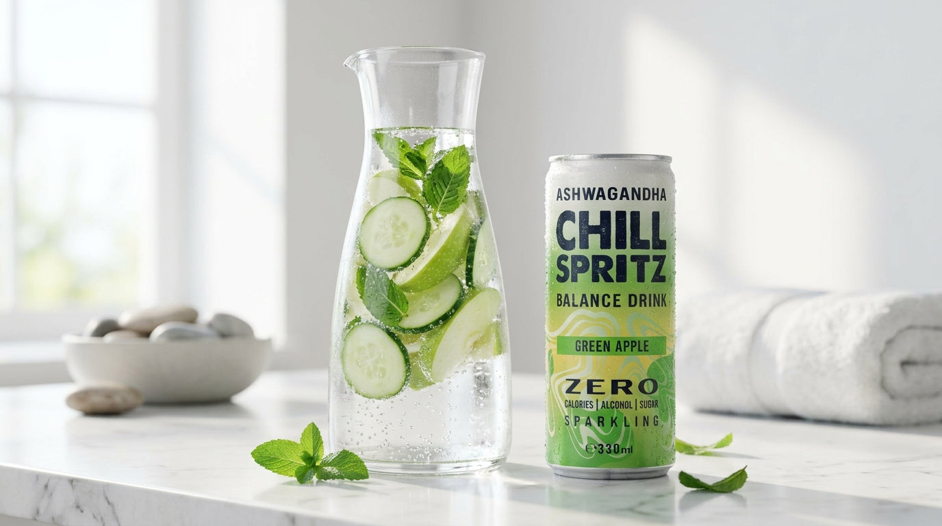 Apple Cucumber Spa Water: Dein tägliches Wellness-Ritual mit Ashwagandha