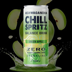 Ashwagandha Chill Spritz – Green Apple (330ml)-1