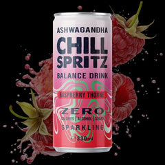 Ashwagandha Chill Spritz – Raspberry Thorne (330ml)-1