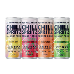 Ashwagandha Chill Spritz – Das ultimative 4er Probier-Bundle (4 x 330ml)-1