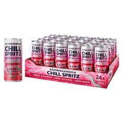 Ashwagandha Chill Spritz – Raspberry Thorne 24er Tray (24 x 330ml)-2